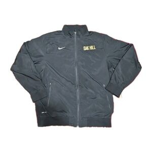 Men's Nike Dri-Fit Full Zip OAK HILL  Windbreaker Jacket Large